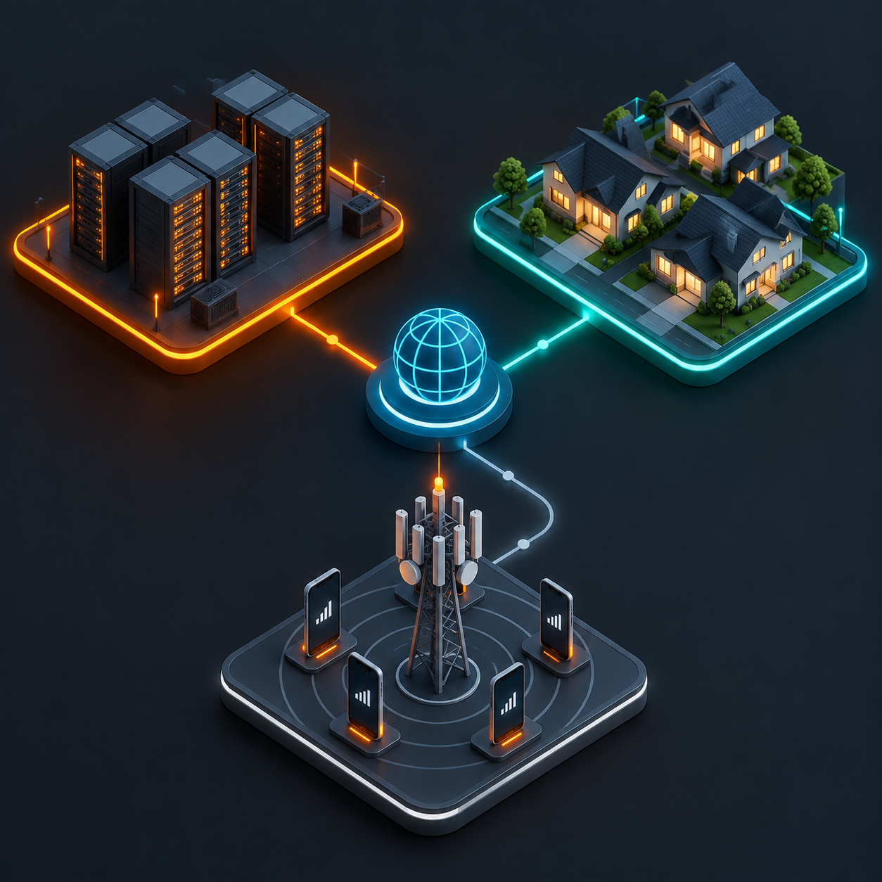 Visual comparison of datacenter, residential, and mobile proxies for e-commerce web scraping.