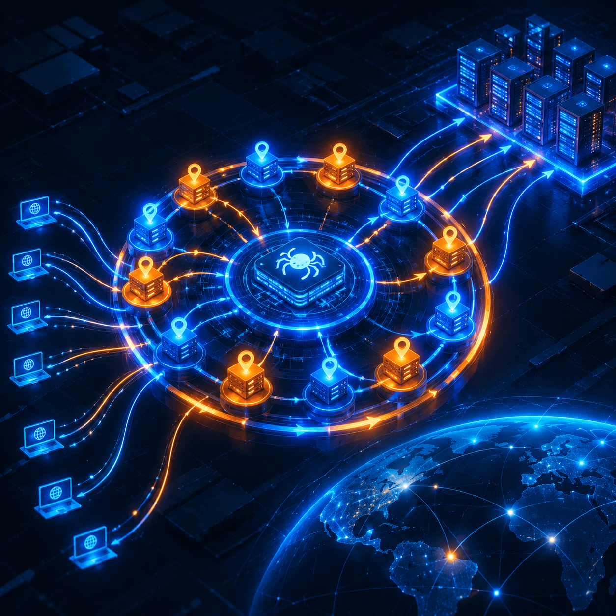 动态 IP 轮换机制示意图