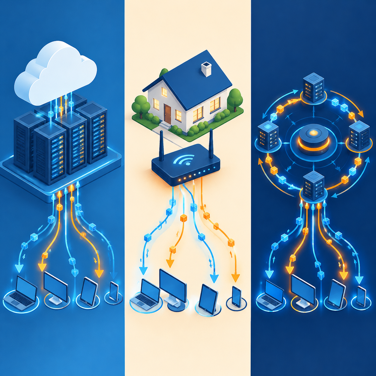 So sánh 3 loại proxy trung tâm dữ liệu, dân cư và proxy xoay vòng